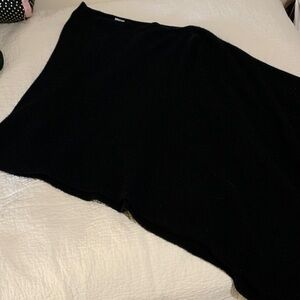 J. Crew Black Women's Poncho Sweater